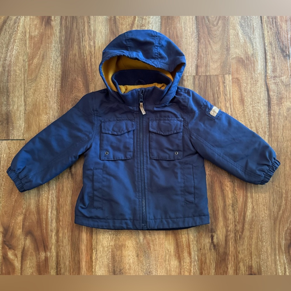 Carter’s Boys Hooded Coat, Size 18 Months